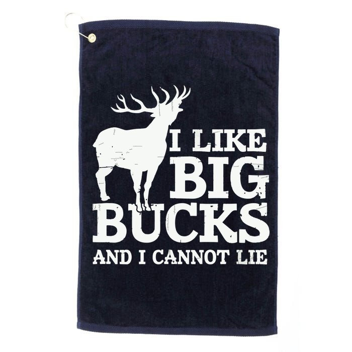 I Like Big Bucks And I Cannot Lie Deer Hunting Golf Towel