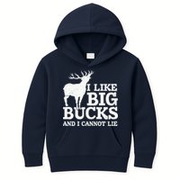 I Like Big Bucks And I Cannot Lie Deer Hunting Kids Hoodie