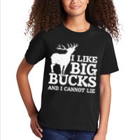 I Like Big Bucks And I Cannot Lie Deer Hunting Kids T-Shirt