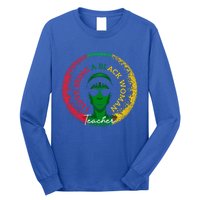 I Love Being A Black Teacher Black History Month Gift Long Sleeve Shirt