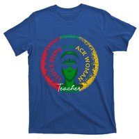 I Love Being A Black Teacher Black History Month Gift T-Shirt