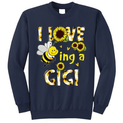 I Love Being A Gigi Sunflower Bee, Mother's Day Sweatshirt