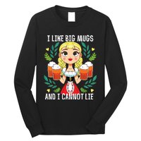 I Like Big Mugs Oktoberfest Bavarian Munich Beer Festival Long Sleeve Shirt