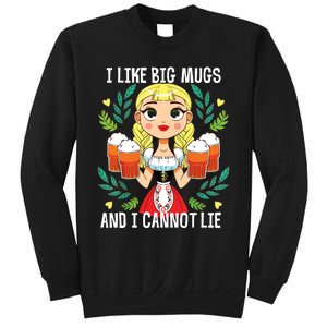 I Like Big Mugs Oktoberfest Bavarian Munich Beer Festival Sweatshirt