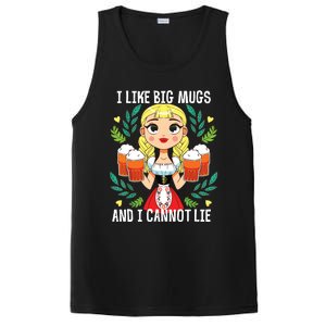 I Like Big Mugs Oktoberfest Bavarian Munich Beer Festival PosiCharge Competitor Tank