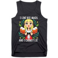 I Like Big Mugs Oktoberfest Bavarian Munich Beer Festival Tank Top