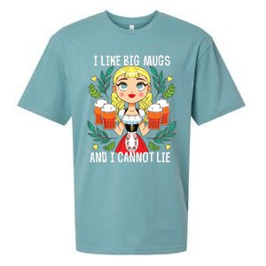 I Like Big Mugs Oktoberfest Bavarian Munich Beer Festival Sueded Cloud Jersey T-Shirt