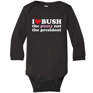 I Love Bush Baby Long Sleeve Bodysuit