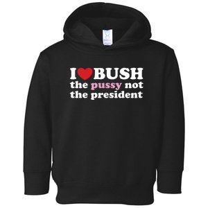 I Love Bush Toddler Hoodie