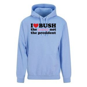 I Love Bush Unisex Surf Hoodie