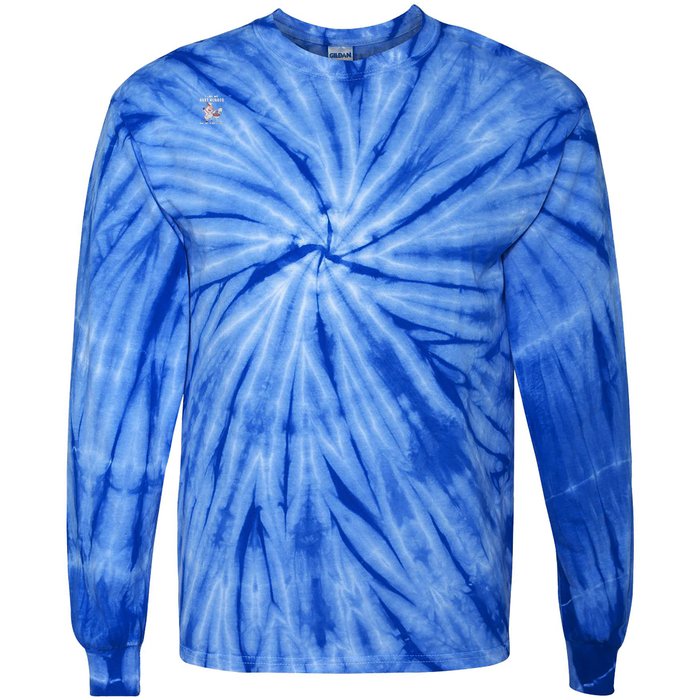 I Like Butt Rubbed And My Pork Pulled Grilling BBQ Lover Tie-Dye Long Sleeve Shirt