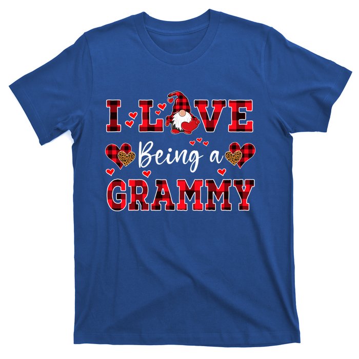 I Love Being A Grammy Gnome Valentine's Day Gift T-Shirt