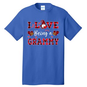 I Love Being A Grammy Gnome Valentine's Day Gift Tall T-Shirt