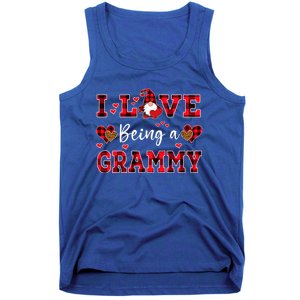 I Love Being A Grammy Gnome Valentine's Day Gift Tank Top