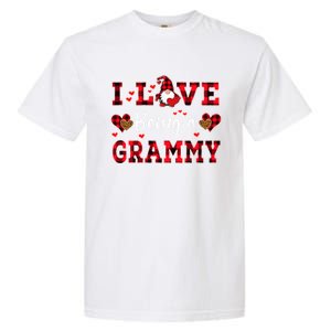 I Love Being A Grammy Gnome Valentine's Day Gift Garment-Dyed Heavyweight T-Shirt