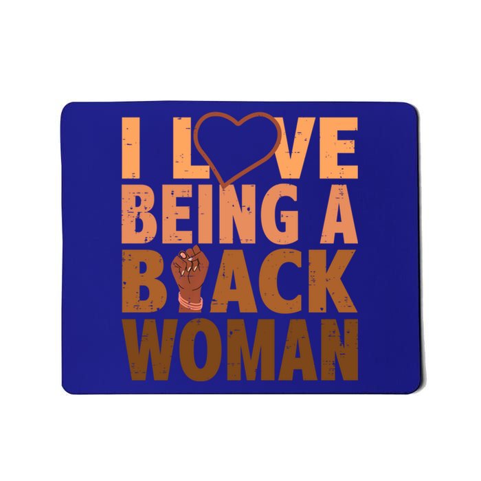 I Love Being A Black African Black History Month Gift Mousepad