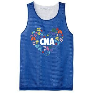 I Love Being A Cna Certified Nurse Heart Medical Assistant Gift Mesh Reversible Basketball Jersey Tank