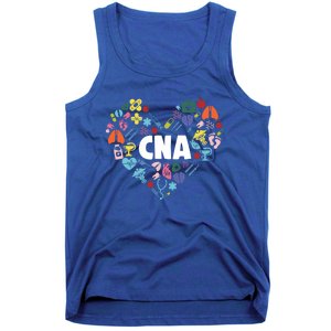 I Love Being A Cna Certified Nurse Heart Medical Assistant Gift Tank Top