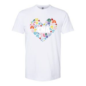 I Love Being A Cna Certified Nurse Heart Medical Assistant Gift Softstyle CVC T-Shirt