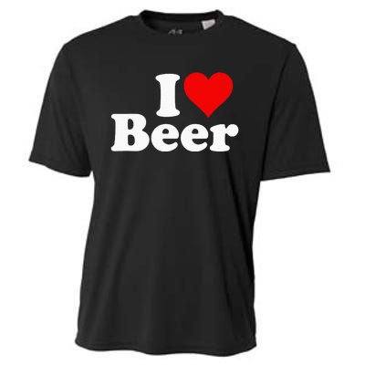 I Love Beer I Heart Beer Cooling Performance Crew T-Shirt