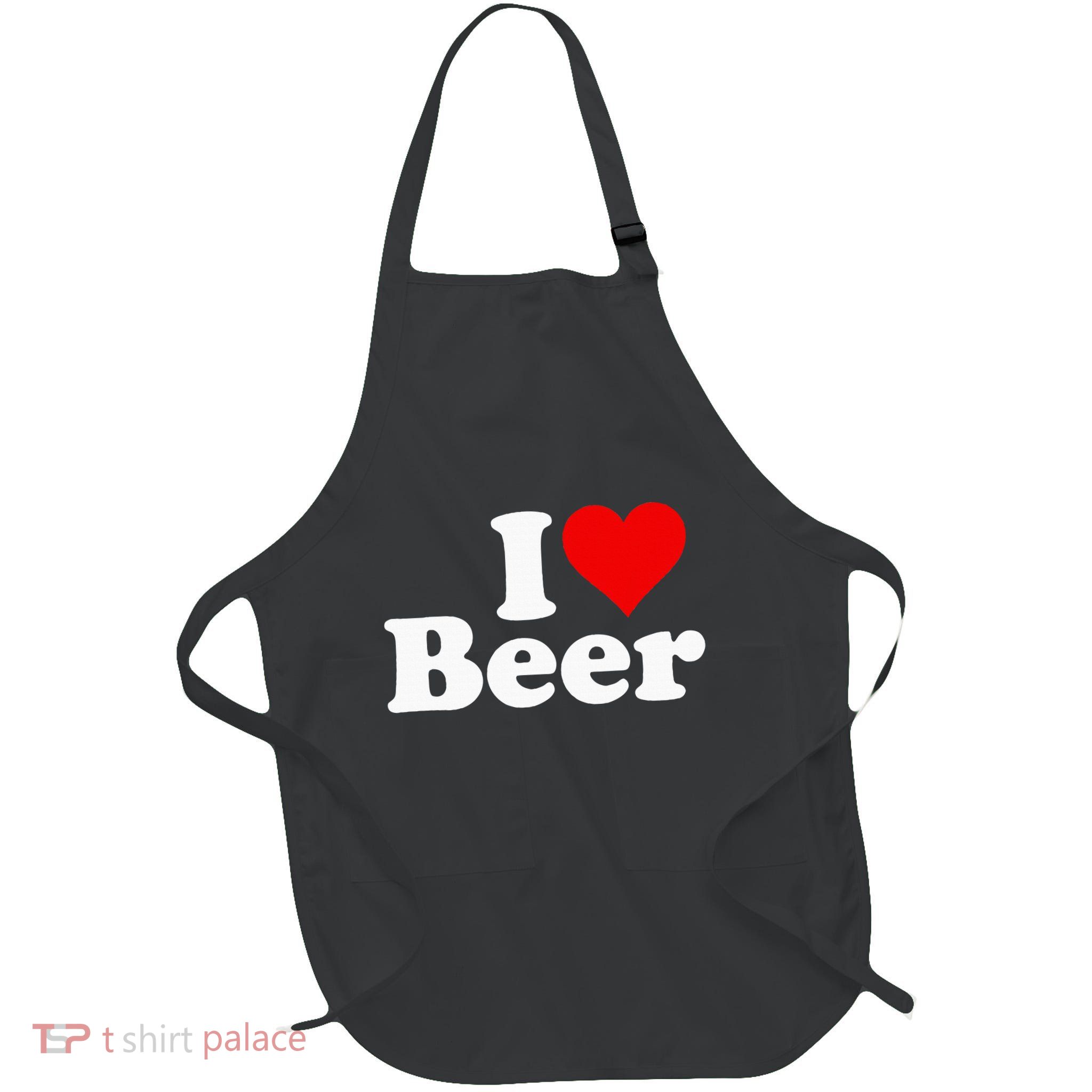I Love Beer I Heart Beer Apron