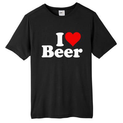 I Love Beer I Heart Beer Tall Fusion ChromaSoft Performance T-Shirt