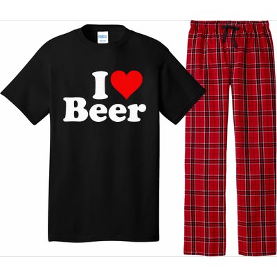 I Love Beer I Heart Beer Pajama Set