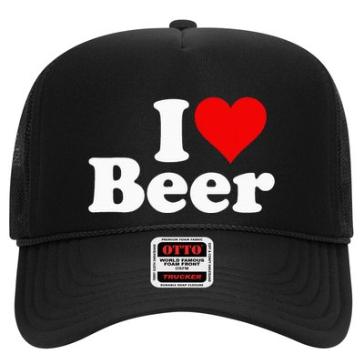 I Love Beer I Heart Beer Trucker Hat