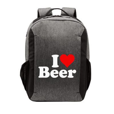 I Love Beer I Heart Beer Vector Backpack