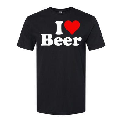 I Love Beer I Heart Beer Softstyle CVC T-Shirt