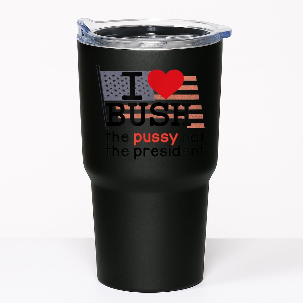 I LOVE BUSH Tumbler