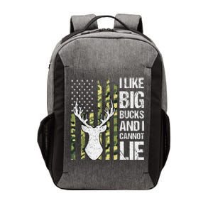 I Like Big Bucks And I Cannot Lie Deer Hunting USA Flag Vector Backpack