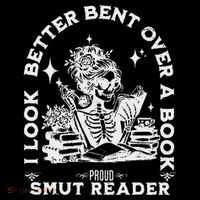 I Look Better Bent Over A Book Smut Reader High Crown Mesh Back Trucker Hat