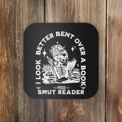 I Look Better Bent Over A Book Smut Reader Coaster
