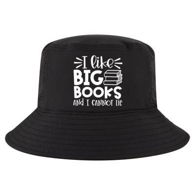 I Like Big Books And I Cannot Lie Book Nerd School Librarian Gift Cool Comfort Performance Bucket Hat