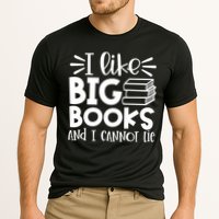 I Like Big Books And I Cannot Lie Book Nerd School Librarian Gift Cooling Performance Crew T-Shirt