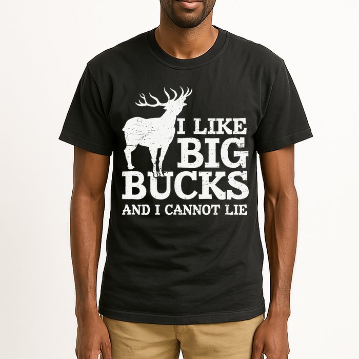 I Like Big Bucks And I Cannot Lie Deer Hunting Tall T-Shirt