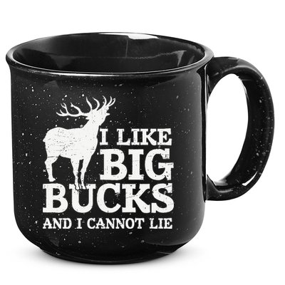I Like Big Bucks And I Cannot Lie Deer Hunting 15oz Campfire Ceramic Mug