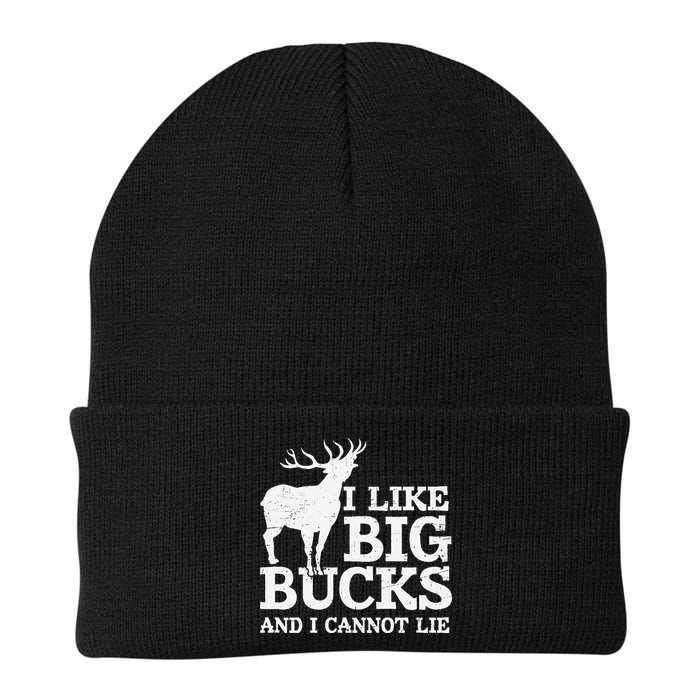 I Like Big Bucks And I Cannot Lie Deer Hunting Beanie