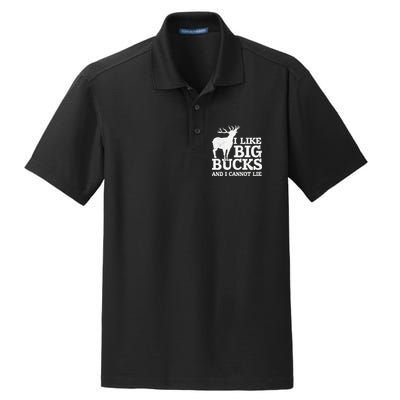 I Like Big Bucks And I Cannot Lie Deer Hunting Dry Zone Grid Polo