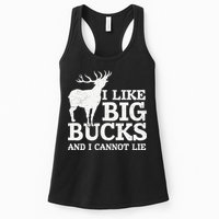 I Like Big Bucks And I Cannot Lie Deer Hunting Womens Tank Top