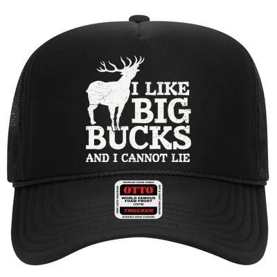 I Like Big Bucks And I Cannot Lie Deer Hunting Trucker Hat