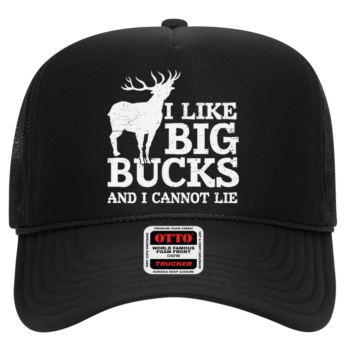 I Like Big Bucks And I Cannot Lie Deer Hunting Trucker Hat