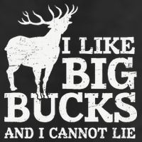I Like Big Bucks And I Cannot Lie Deer Hunting Trucker Hat