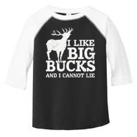 I Like Big Bucks And I Cannot Lie Deer Hunting Toddler Fine Jersey T-Shirt