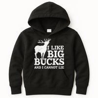 I Like Big Bucks And I Cannot Lie Deer Hunting Kids Hoodie