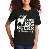 I Like Big Bucks And I Cannot Lie Deer Hunting Kids T-Shirt