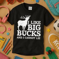 I Like Big Bucks And I Cannot Lie Deer Hunting Kids T-Shirt