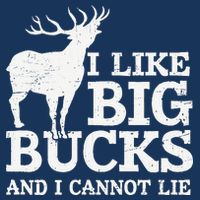 I Like Big Bucks And I Cannot Lie Deer Hunting Infant Baby Jersey Bodysuit
