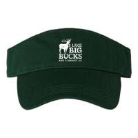 I Like Big Bucks And I Cannot Lie Deer Hunting Valucap Bio-Washed Visor